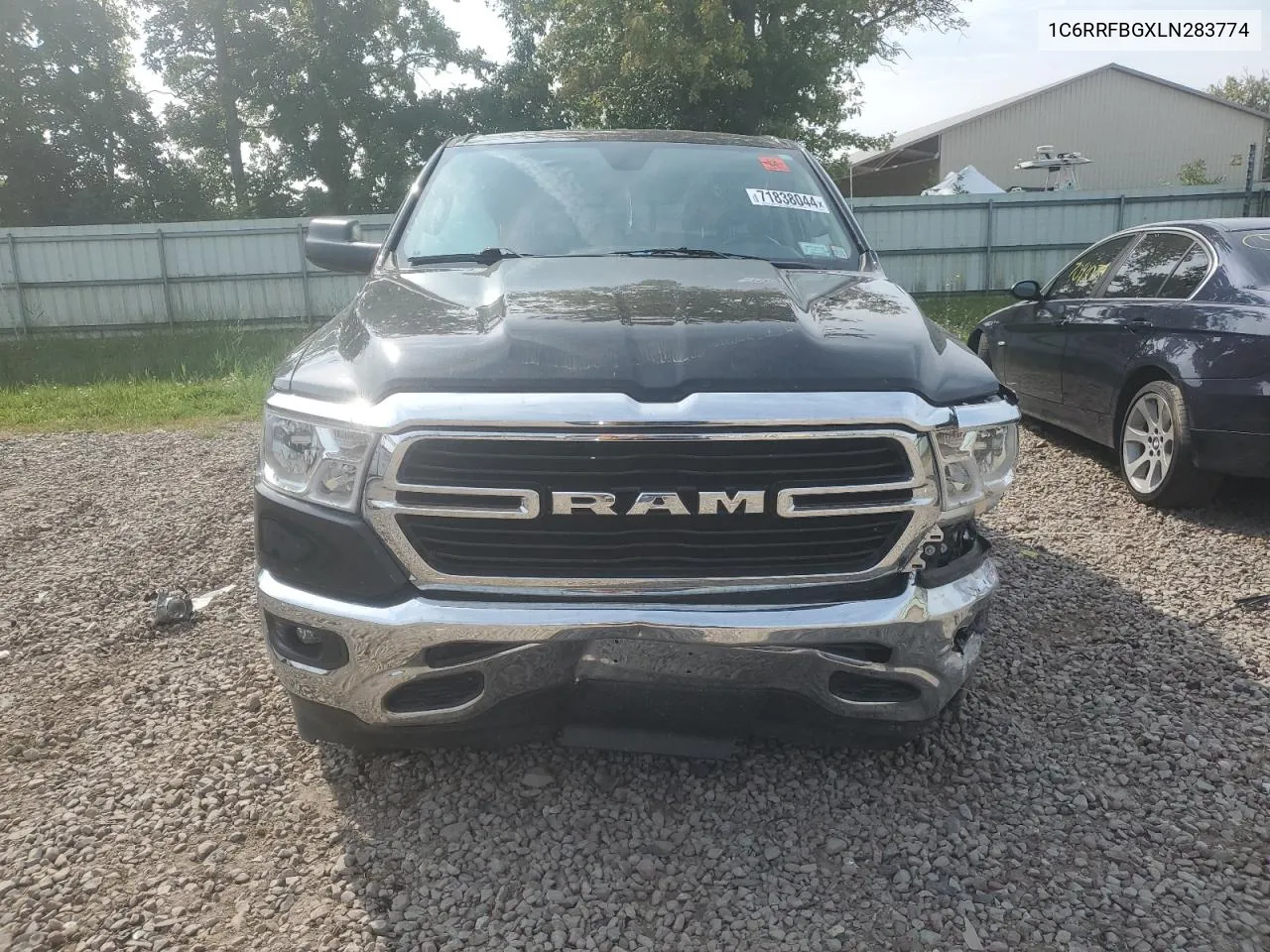 2020 Ram 1500 Big Horn/Lone Star VIN: 1C6RRFBGXLN283774 Lot: 71838044