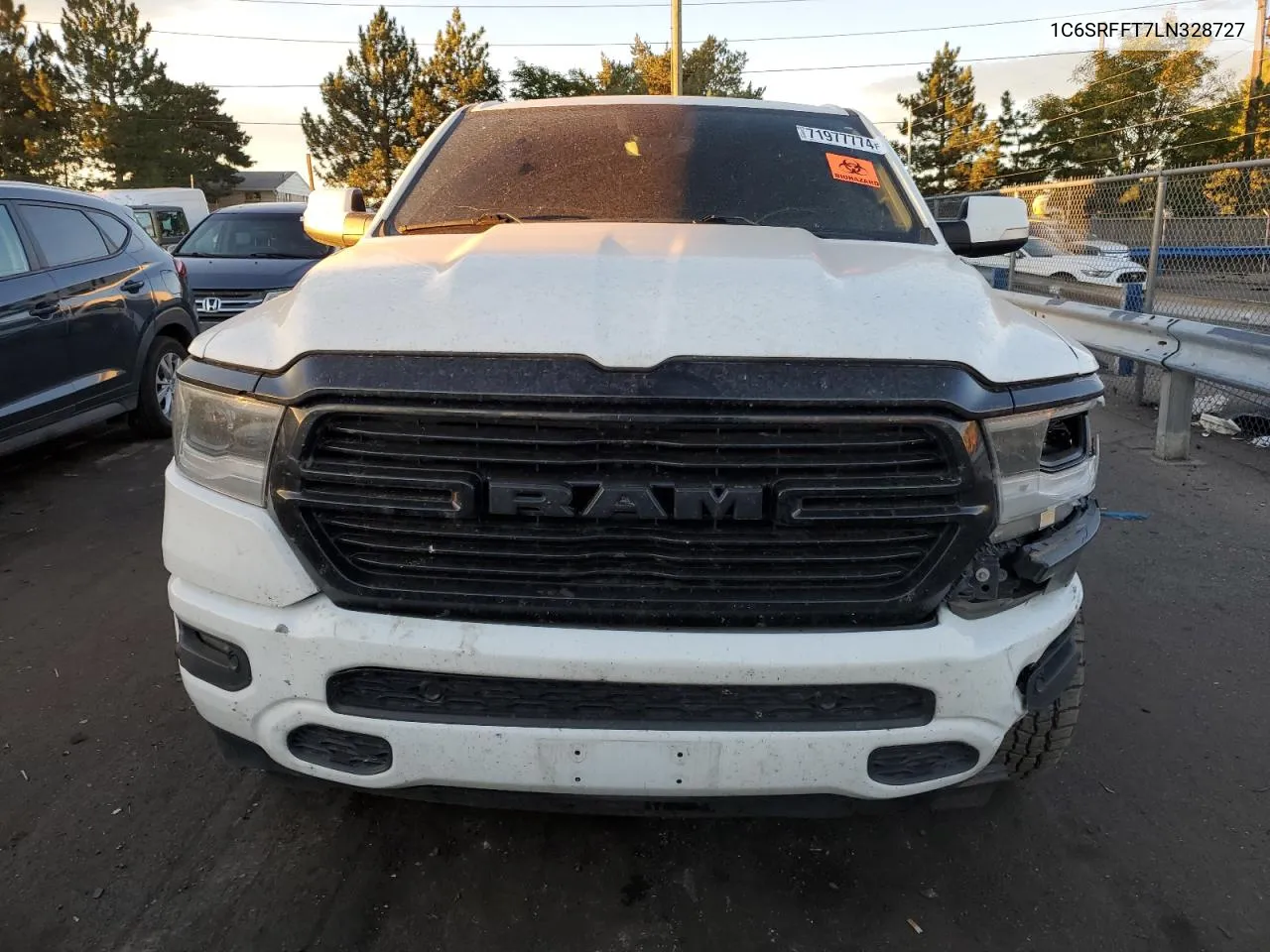 2020 Ram 1500 Big Horn/Lone Star VIN: 1C6SRFFT7LN328727 Lot: 71977774