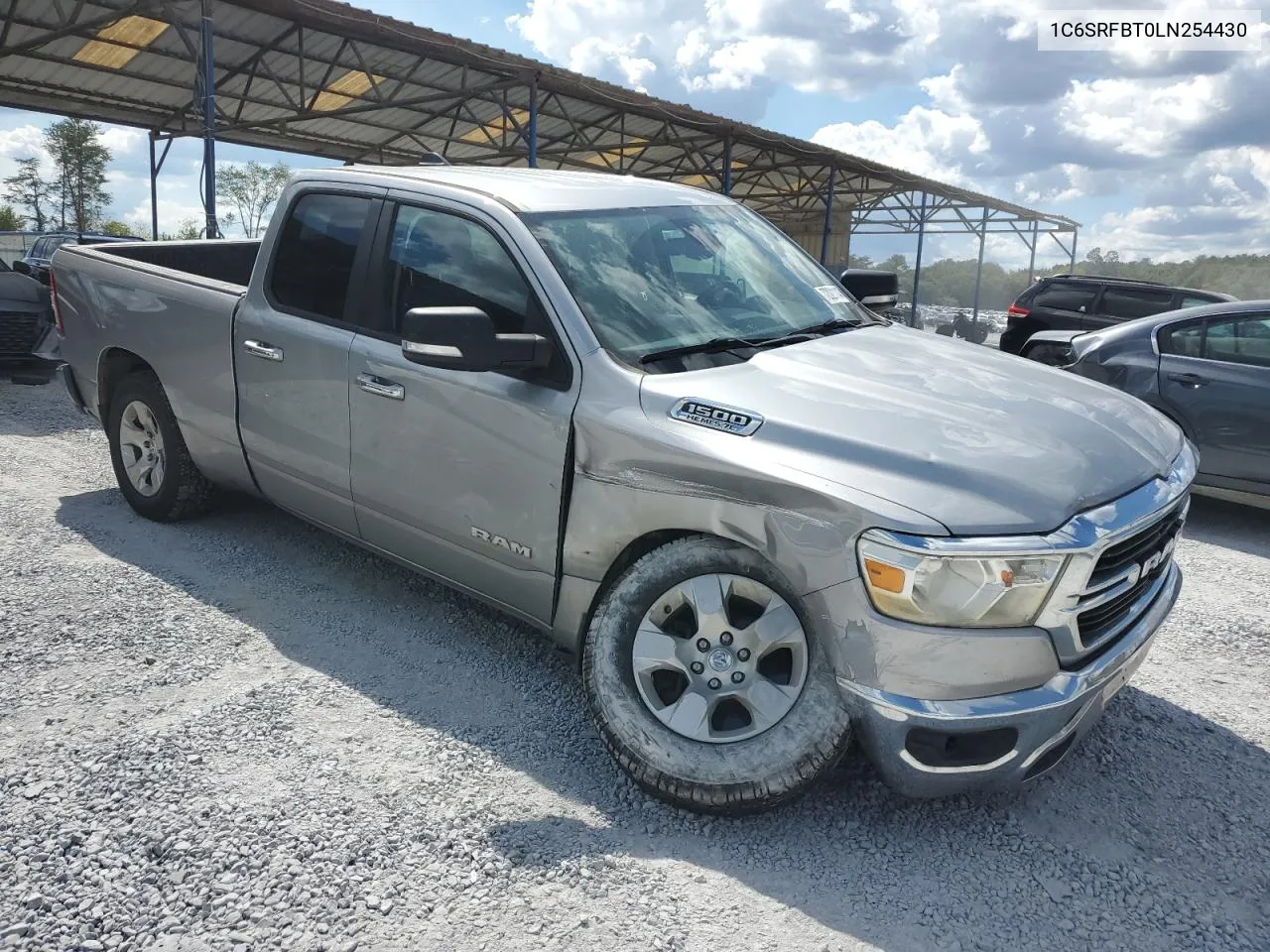 2020 Ram 1500 Big Horn/Lone Star VIN: 1C6SRFBT0LN254430 Lot: 72021114