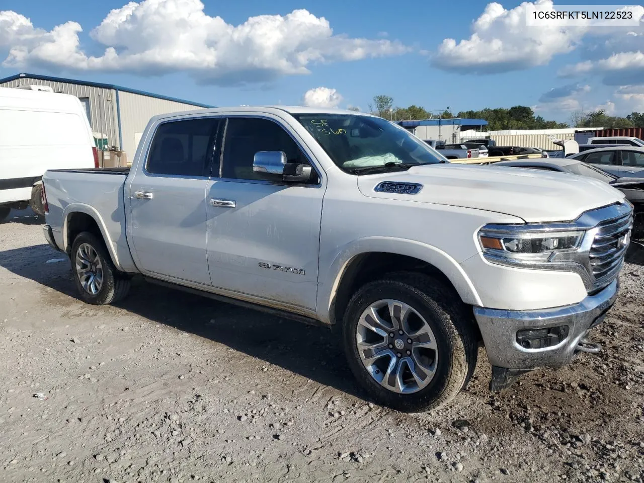 2020 Ram 1500 Longhorn VIN: 1C6SRFKT5LN122523 Lot: 72142114