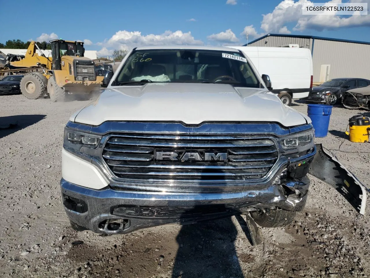 2020 Ram 1500 Longhorn VIN: 1C6SRFKT5LN122523 Lot: 72142114