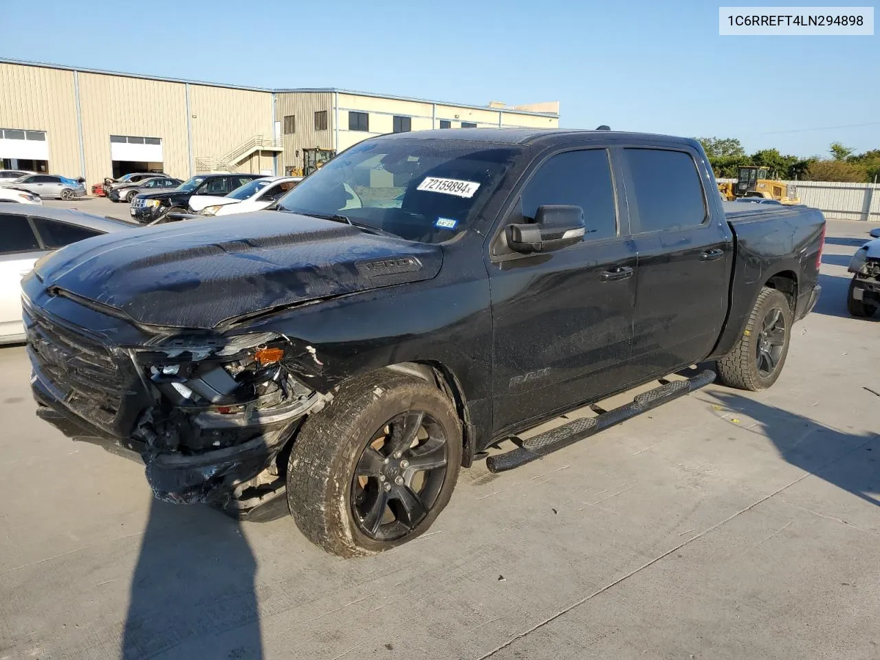 2020 Ram 1500 Big Horn/Lone Star VIN: 1C6RREFT4LN294898 Lot: 72159894