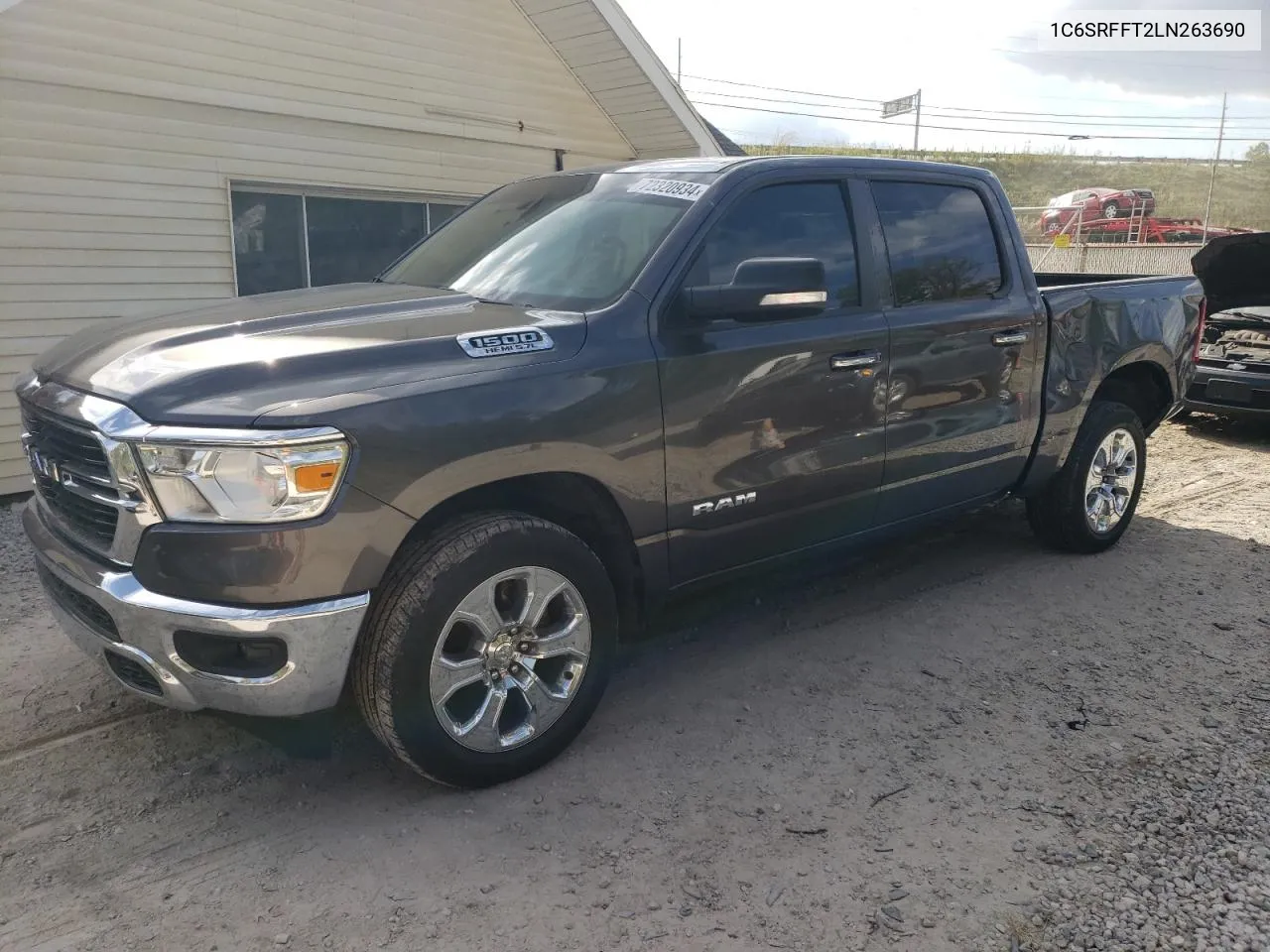 2020 Ram 1500 Big Horn/Lone Star VIN: 1C6SRFFT2LN263690 Lot: 72320934