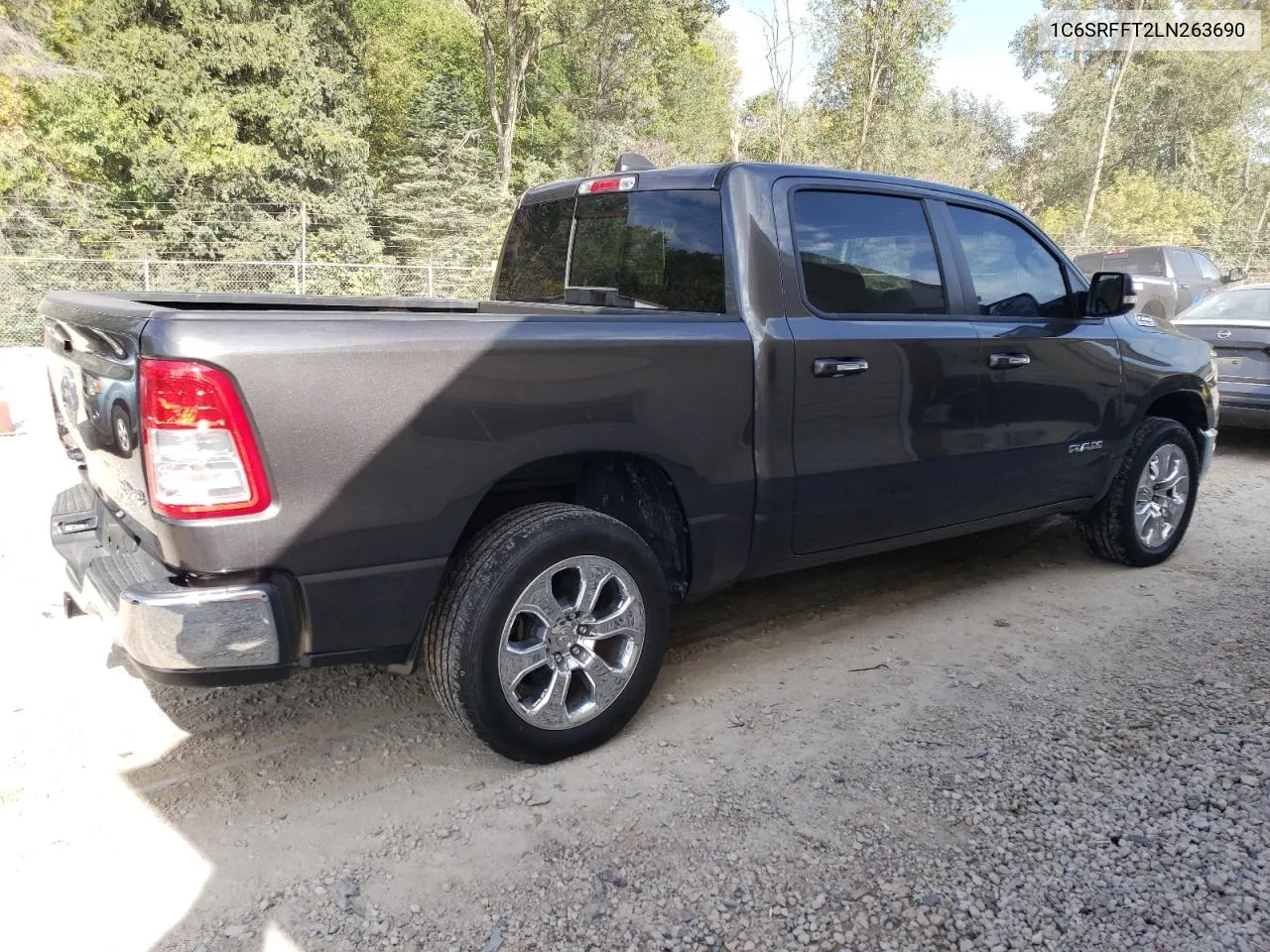 2020 Ram 1500 Big Horn/Lone Star VIN: 1C6SRFFT2LN263690 Lot: 72320934