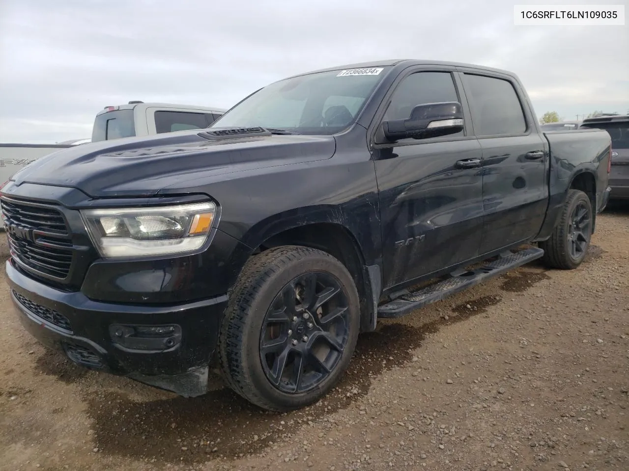 2020 Ram 1500 Rebel VIN: 1C6SRFLT6LN109035 Lot: 72366834