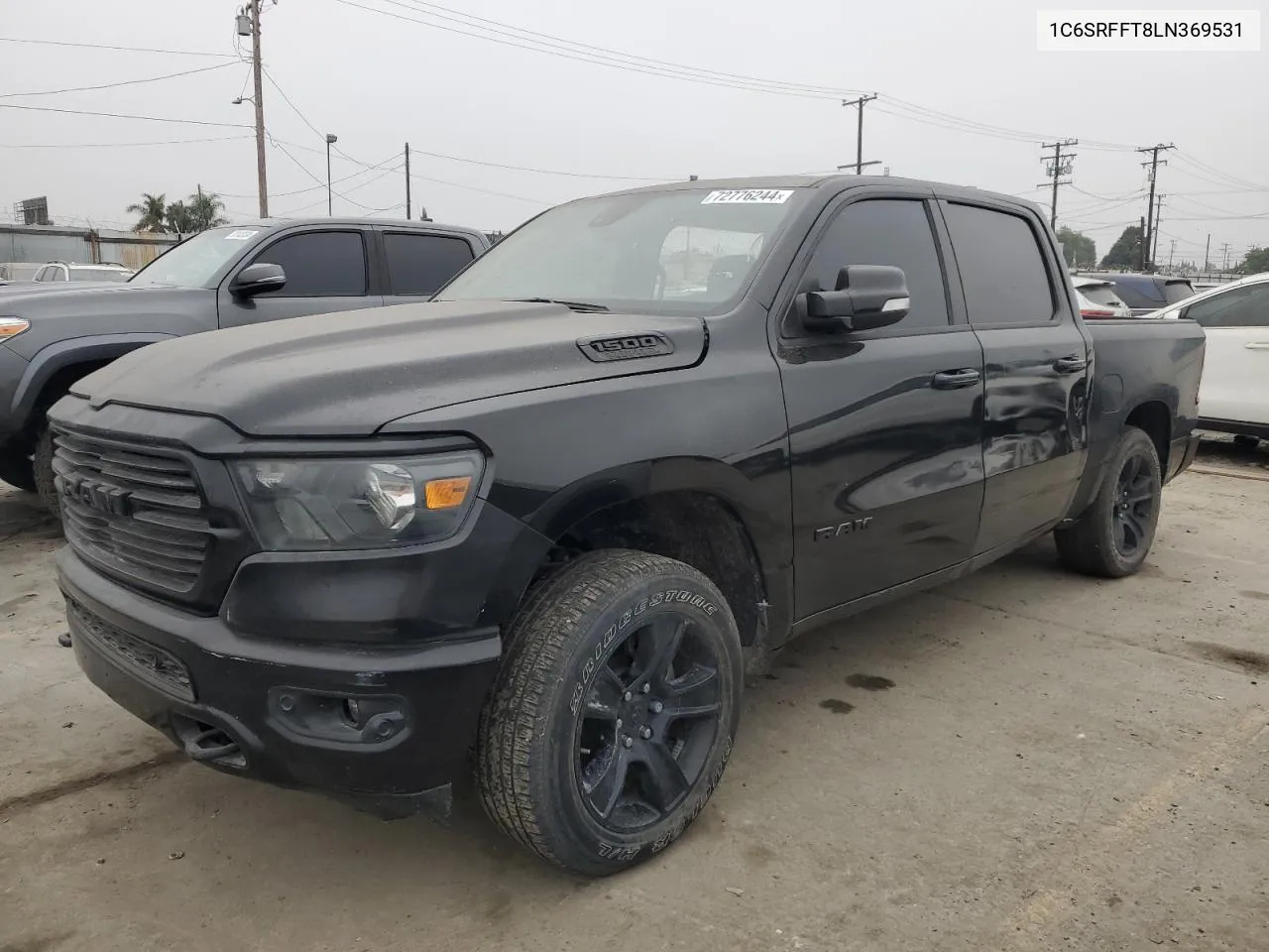 2020 Ram 1500 Big Horn/Lone Star VIN: 1C6SRFFT8LN369531 Lot: 72776244