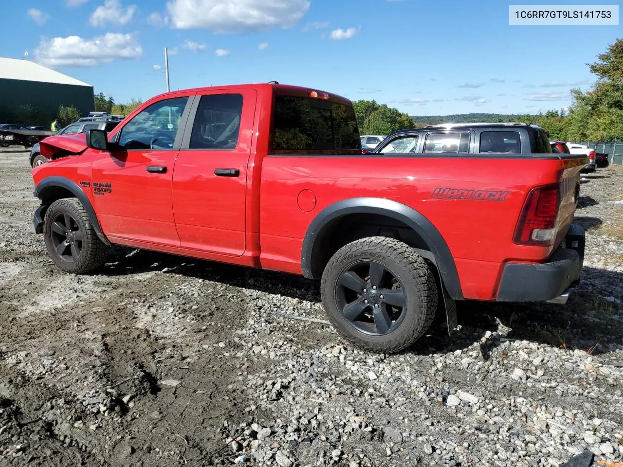 2020 Ram 1500 Classic Warlock VIN: 1C6RR7GT9LS141753 Lot: 72885584