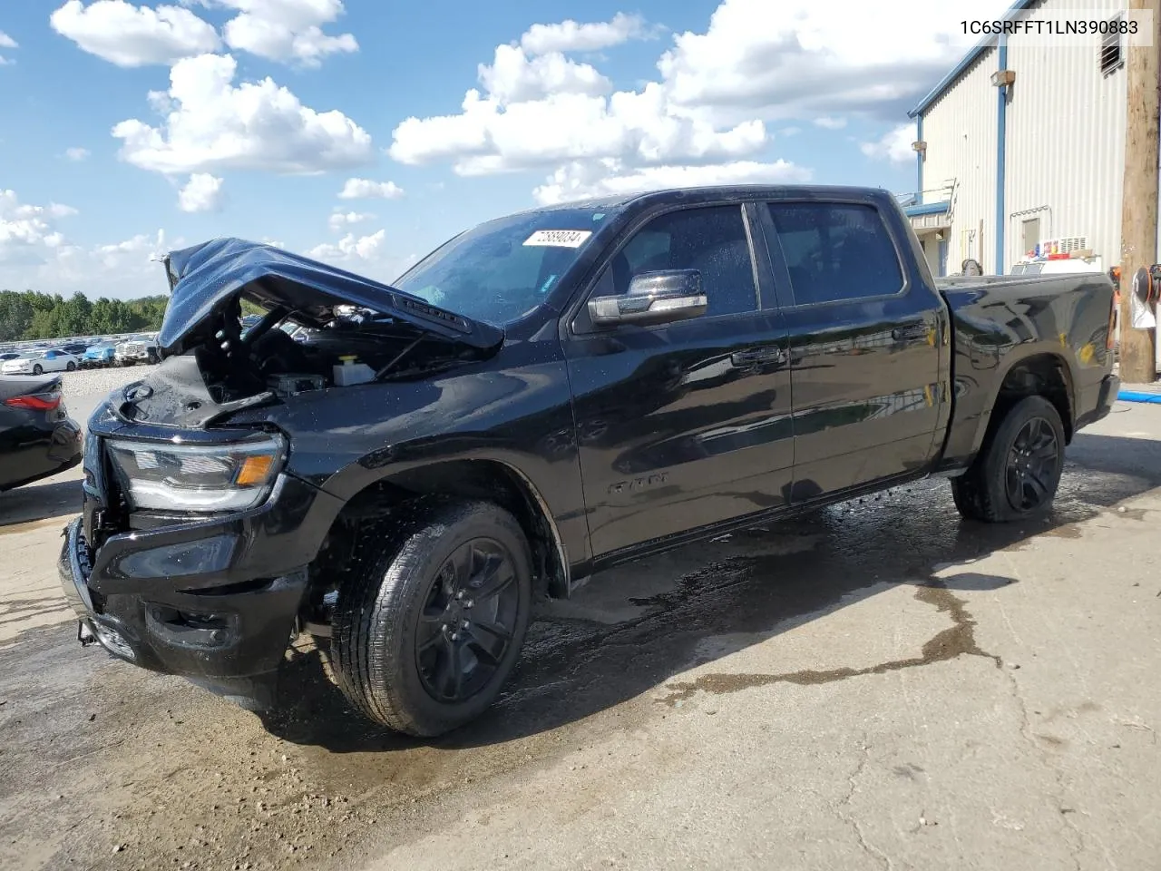 2020 Ram 1500 Big Horn/Lone Star VIN: 1C6SRFFT1LN390883 Lot: 72889034