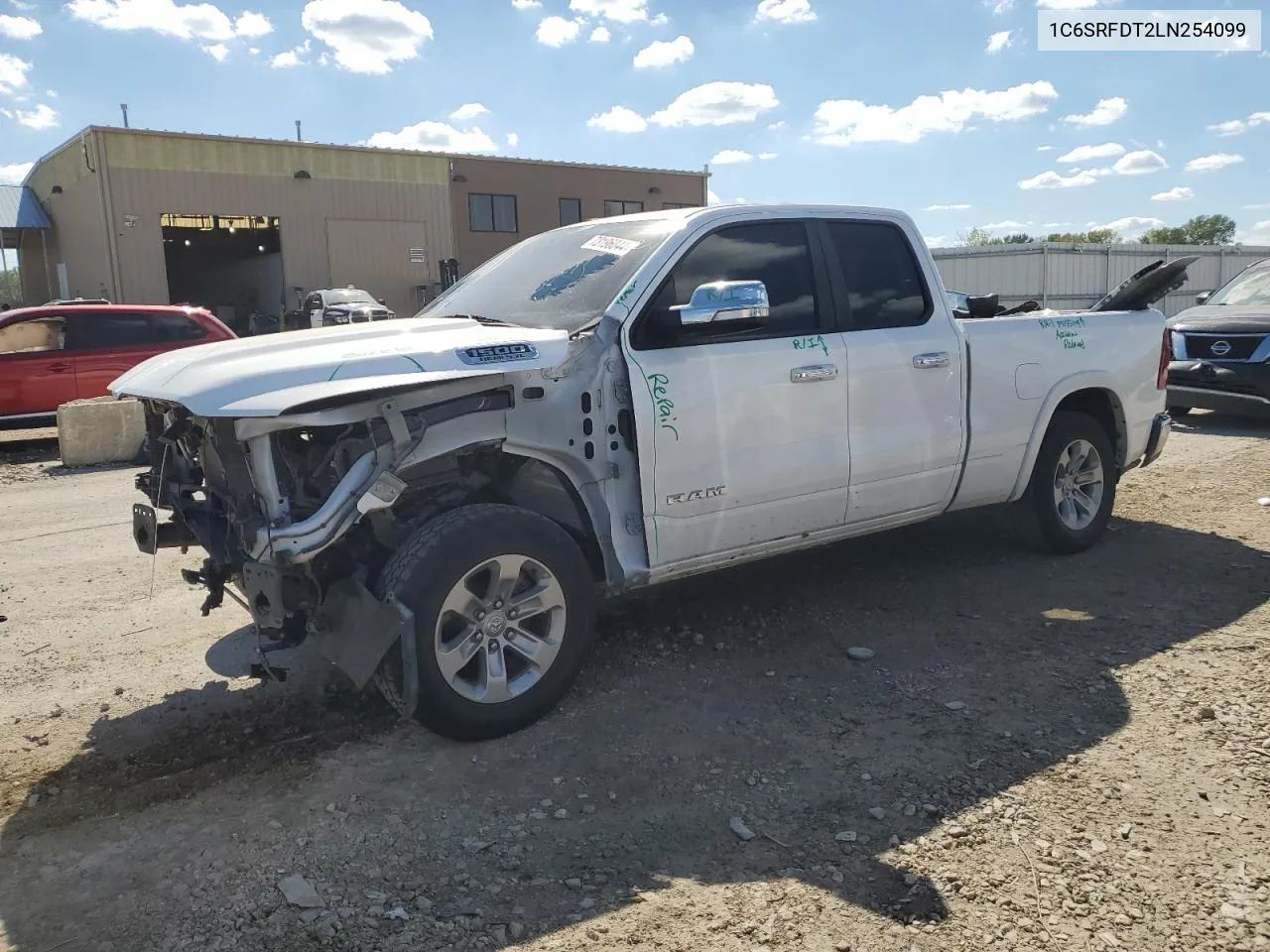 2020 Ram 1500 Laramie VIN: 1C6SRFDT2LN254099 Lot: 73196044