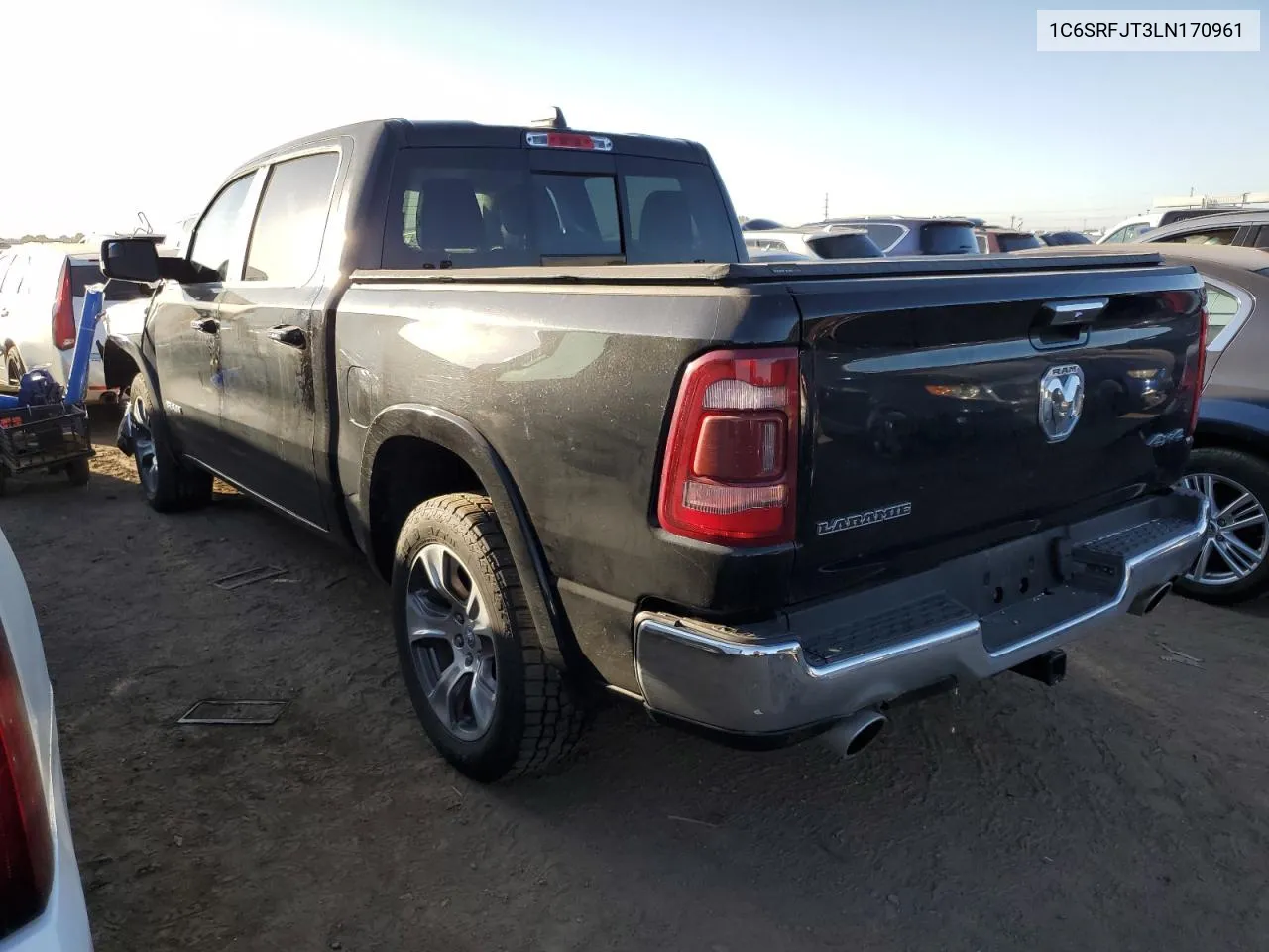 2020 Ram 1500 Laramie VIN: 1C6SRFJT3LN170961 Lot: 73489664