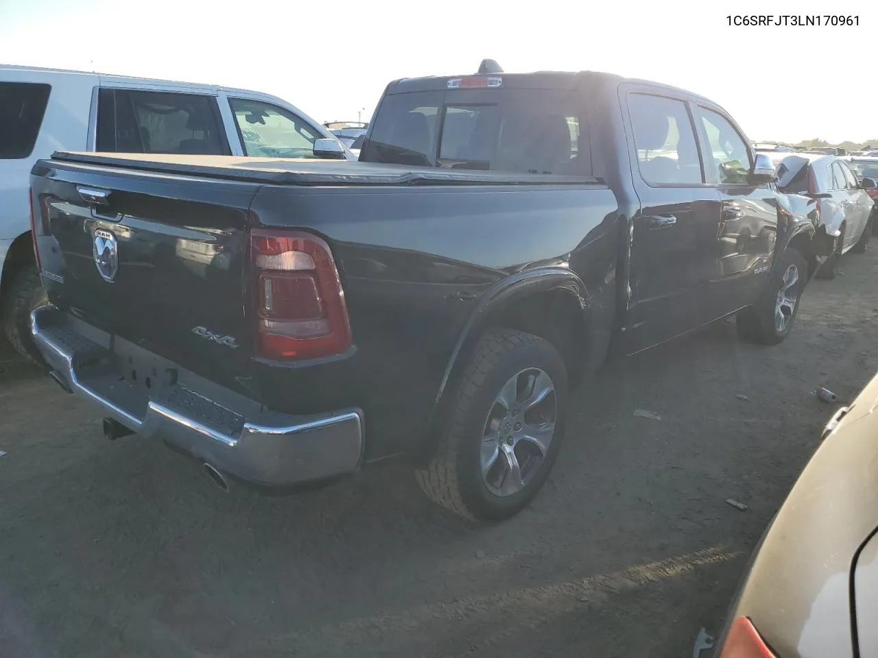 2020 Ram 1500 Laramie VIN: 1C6SRFJT3LN170961 Lot: 73489664