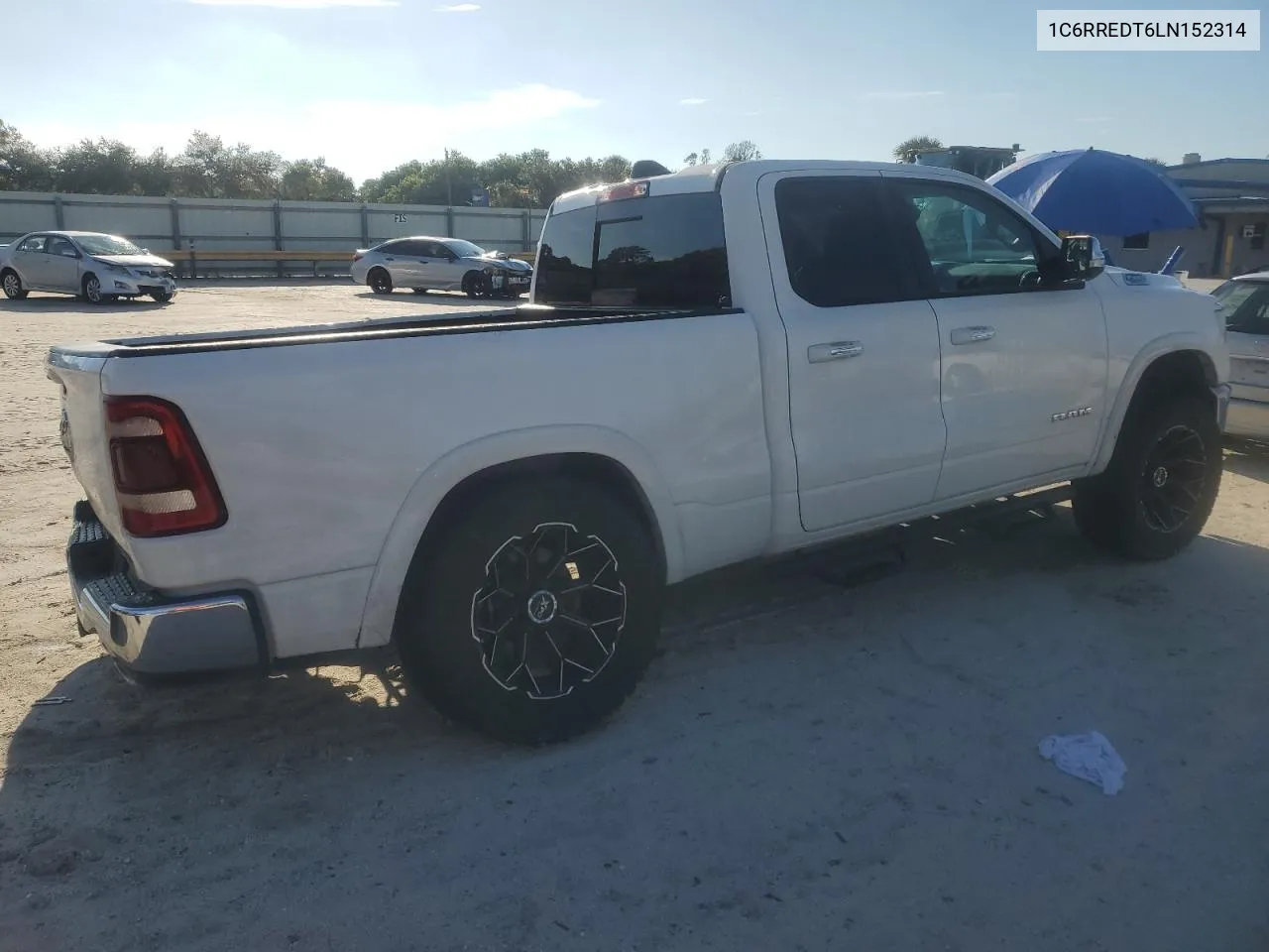 2020 Ram 1500 Laramie VIN: 1C6RREDT6LN152314 Lot: 73510654