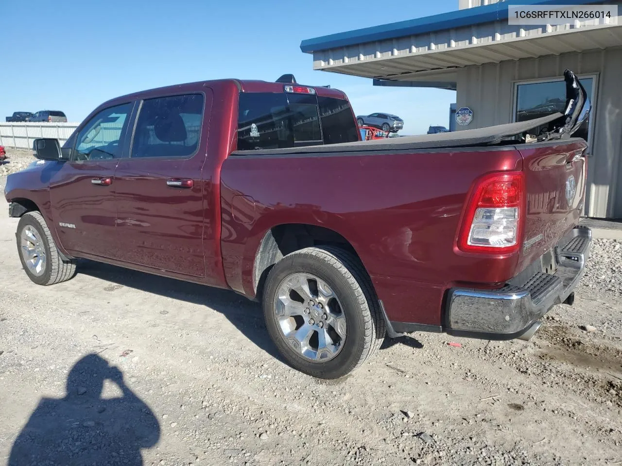 2020 Ram 1500 Big Horn/Lone Star VIN: 1C6SRFFTXLN266014 Lot: 73601574