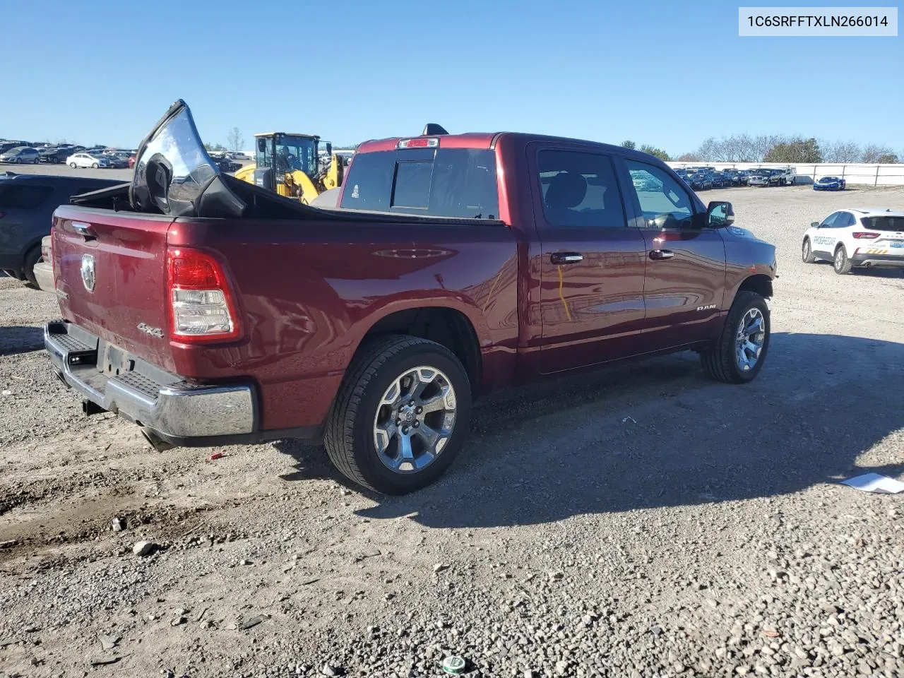 2020 Ram 1500 Big Horn/Lone Star VIN: 1C6SRFFTXLN266014 Lot: 73601574