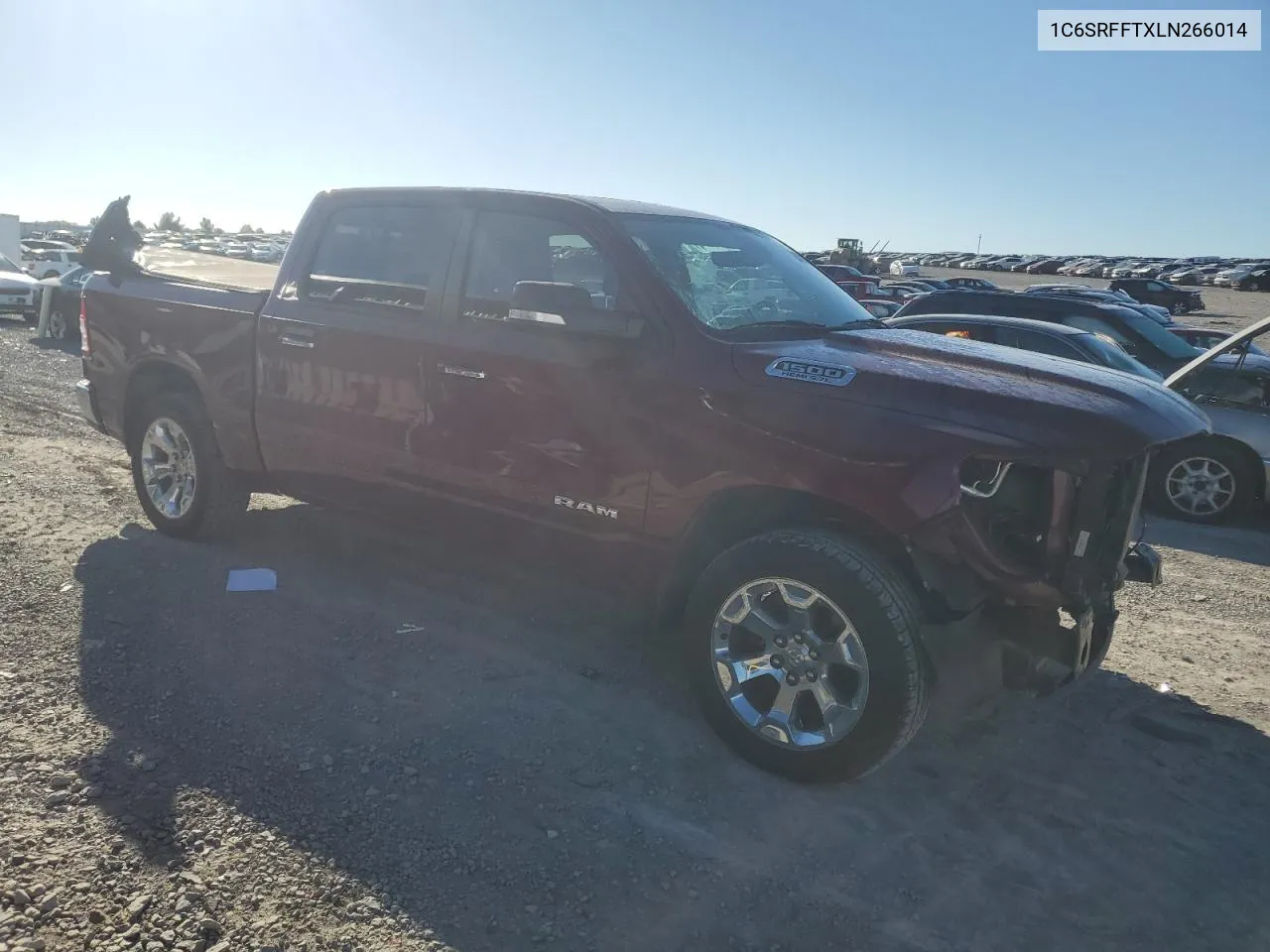 2020 Ram 1500 Big Horn/Lone Star VIN: 1C6SRFFTXLN266014 Lot: 73601574