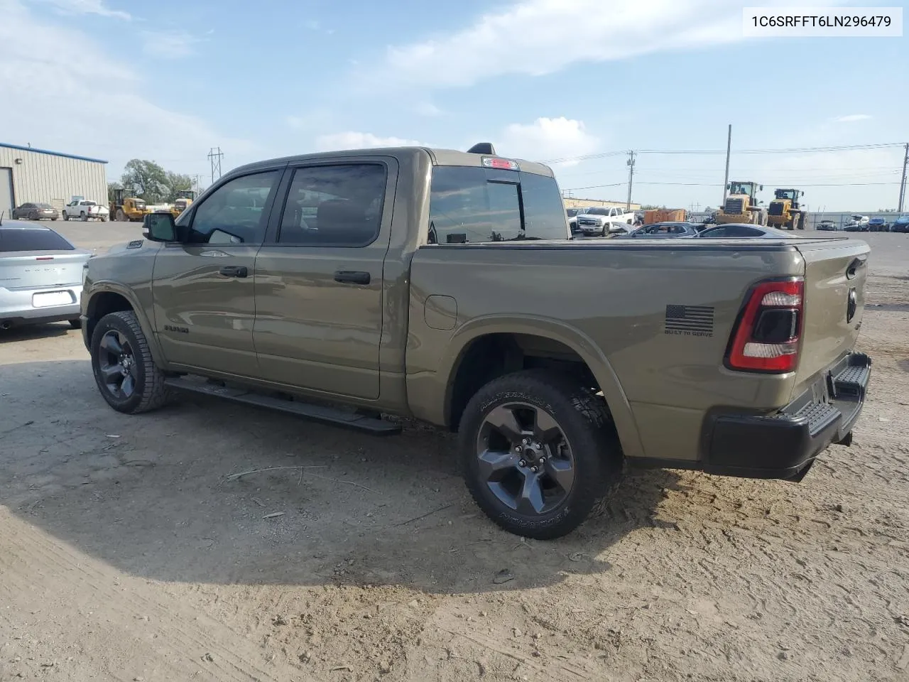 2020 Ram 1500 Big Horn/Lone Star VIN: 1C6SRFFT6LN296479 Lot: 73712854