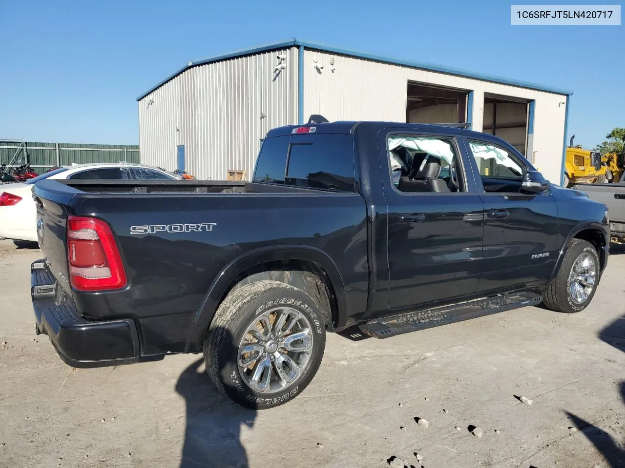 2020 Ram 1500 Laramie VIN: 1C6SRFJT5LN420717 Lot: 73782904