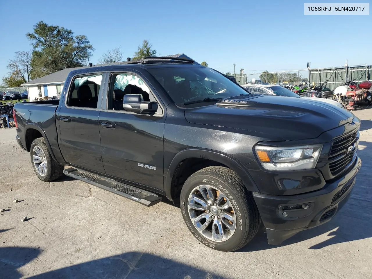 2020 Ram 1500 Laramie VIN: 1C6SRFJT5LN420717 Lot: 73782904