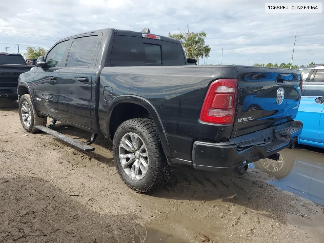 2020 Ram 1500 Laramie VIN: 1C6SRFJT0LN269964 Lot: 73869434