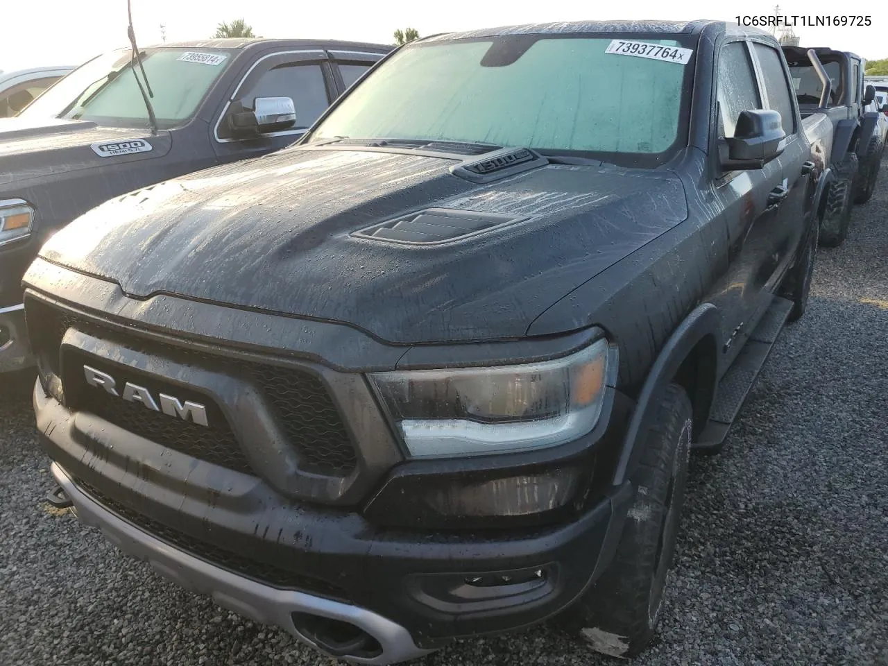 2020 Ram 1500 Rebel VIN: 1C6SRFLT1LN169725 Lot: 73937764