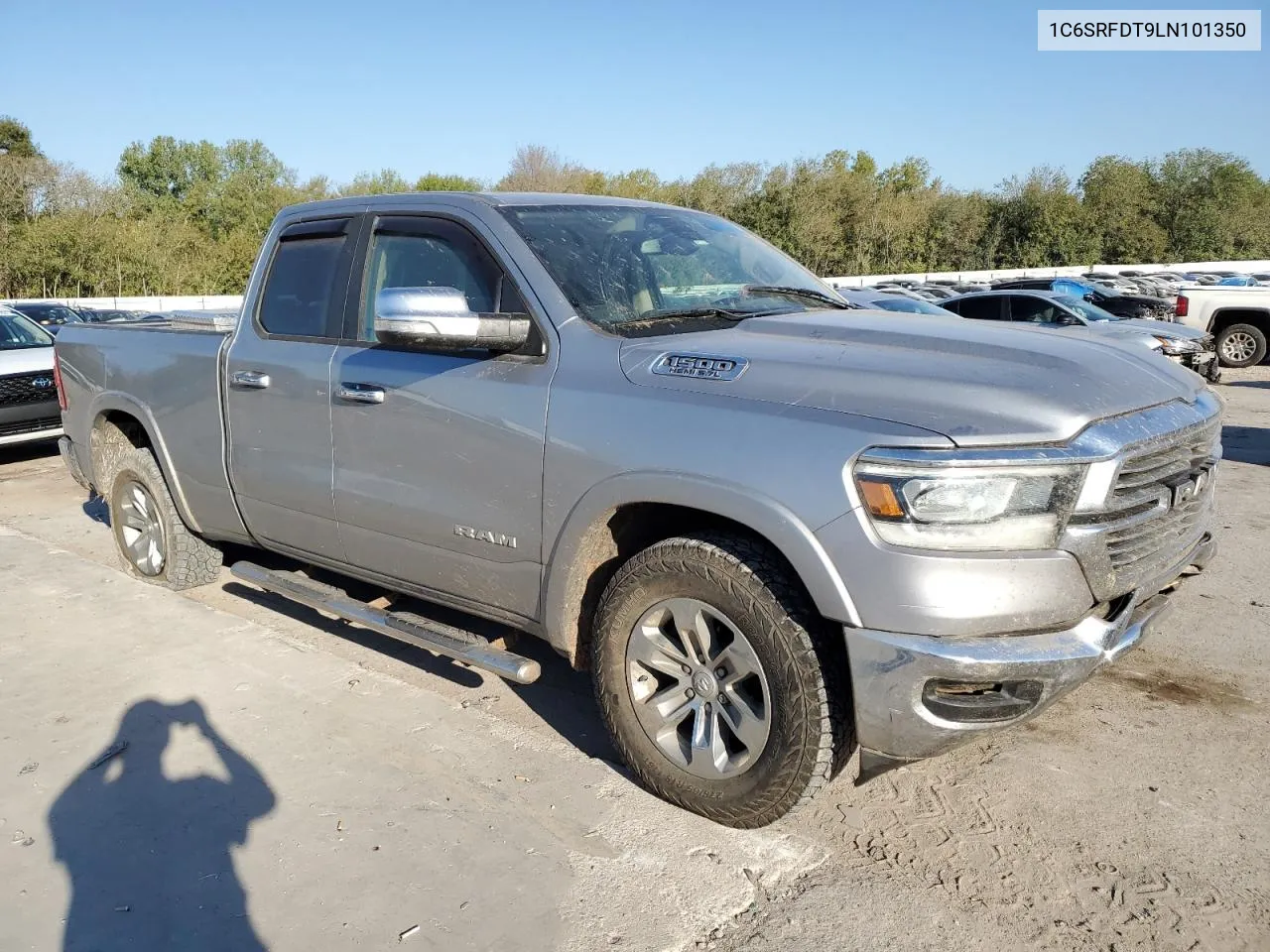 2020 Ram 1500 Laramie VIN: 1C6SRFDT9LN101350 Lot: 74001104