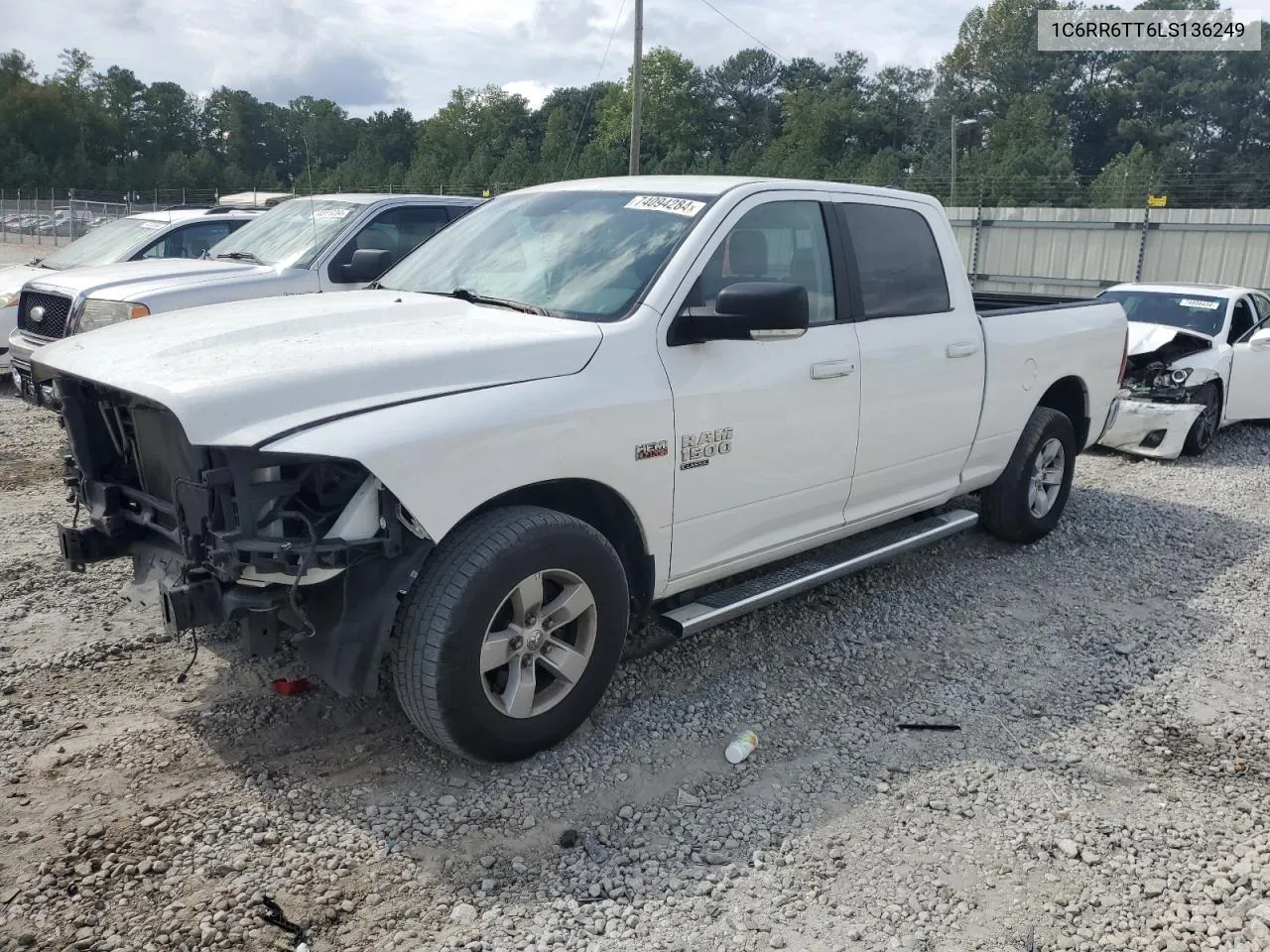 2020 Ram 1500 Classic Slt VIN: 1C6RR6TT6LS136249 Lot: 74094284