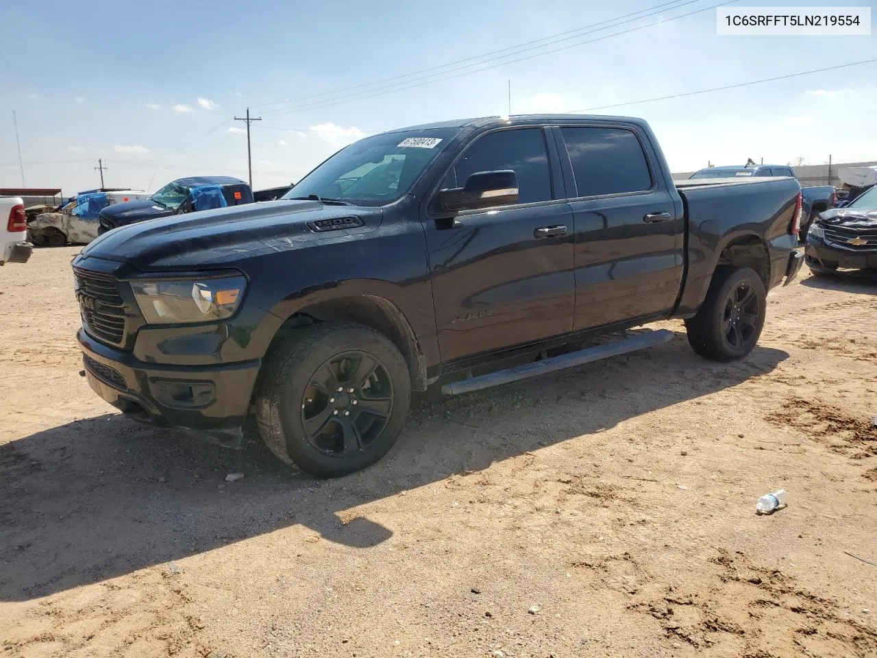 2020 Ram 1500 Big Horn/Lone Star VIN: 1C6SRFFT5LN219554 Lot: 74202394