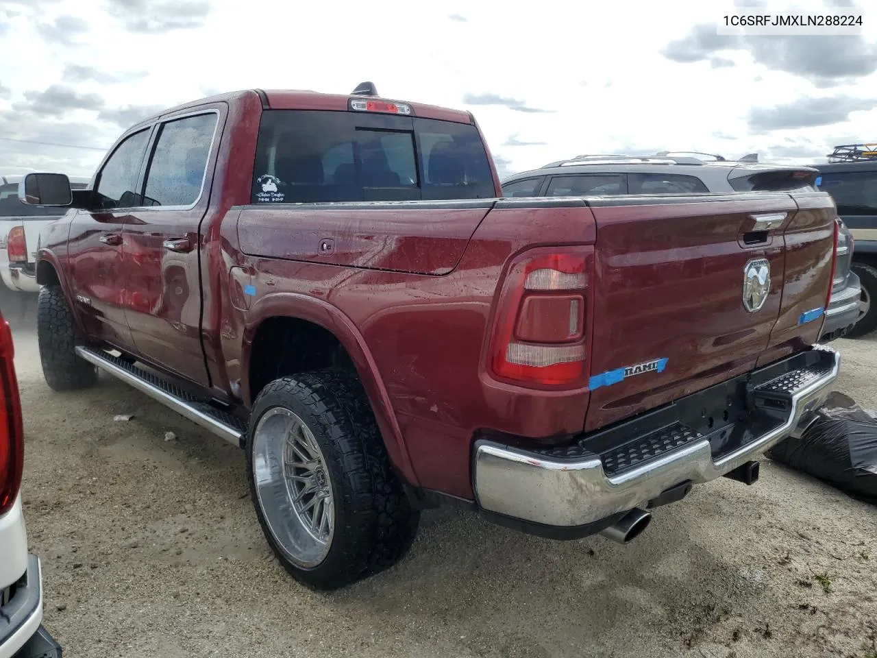 2020 Ram 1500 Laramie VIN: 1C6SRFJMXLN288224 Lot: 74204534