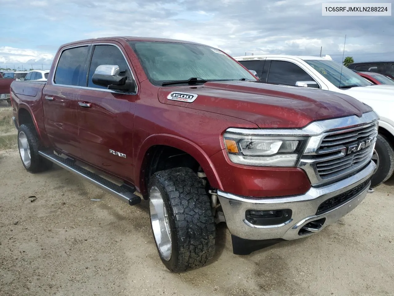 2020 Ram 1500 Laramie VIN: 1C6SRFJMXLN288224 Lot: 74204534