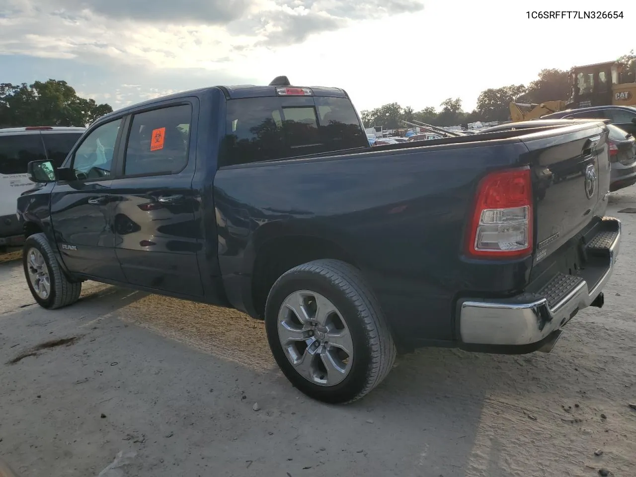 2020 Ram 1500 Big Horn/Lone Star VIN: 1C6SRFFT7LN326654 Lot: 74341694