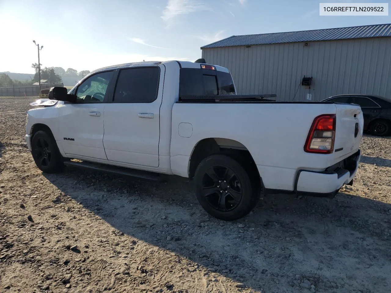 2020 Ram 1500 Big Horn/Lone Star VIN: 1C6RREFT7LN209522 Lot: 74368784