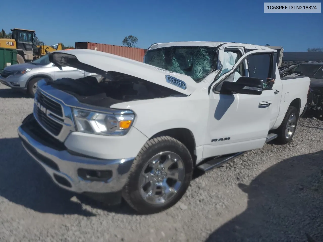 2020 Ram 1500 Big Horn/Lone Star VIN: 1C6SRFFT3LN218824 Lot: 74464284