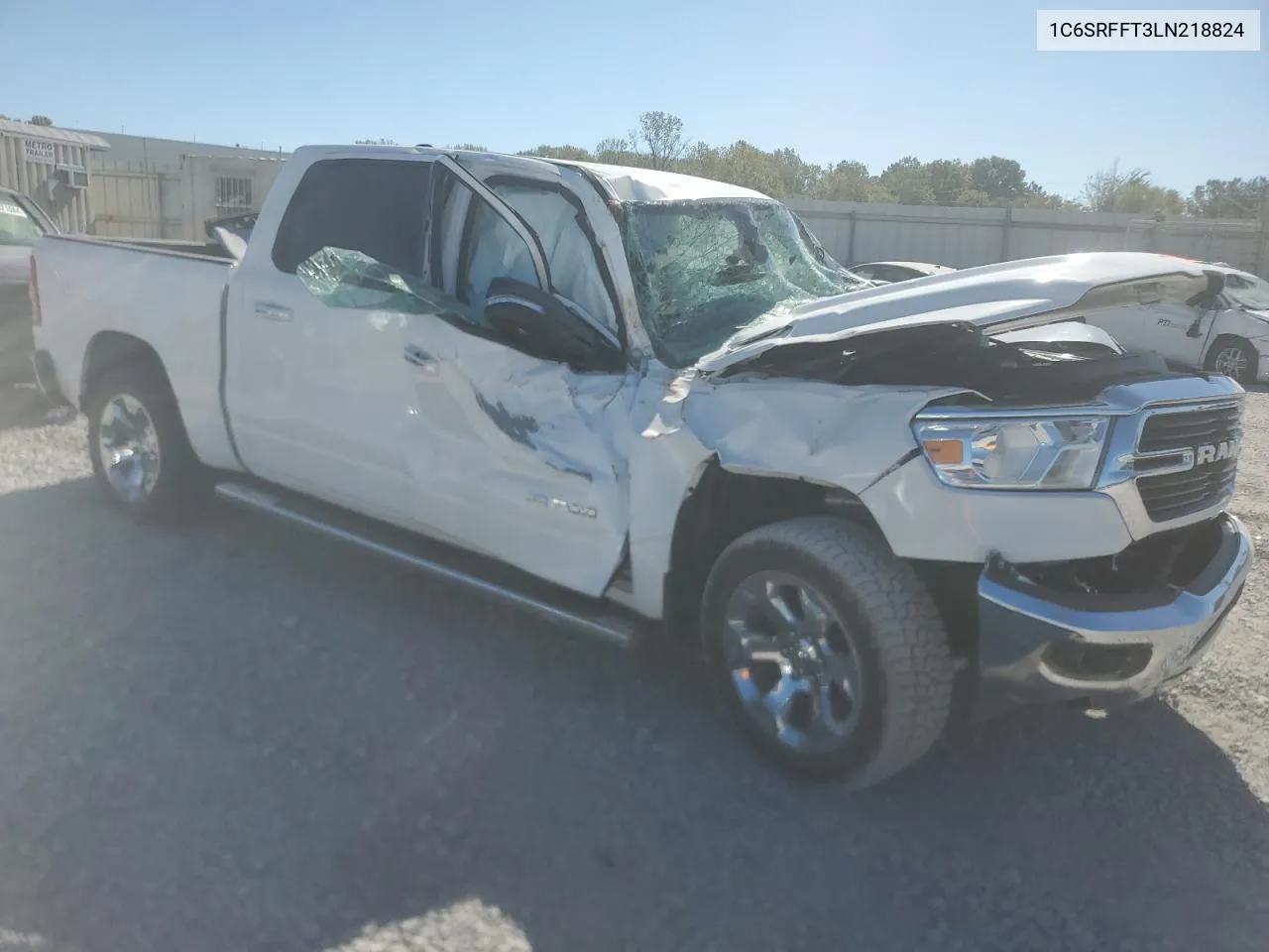 2020 Ram 1500 Big Horn/Lone Star VIN: 1C6SRFFT3LN218824 Lot: 74464284