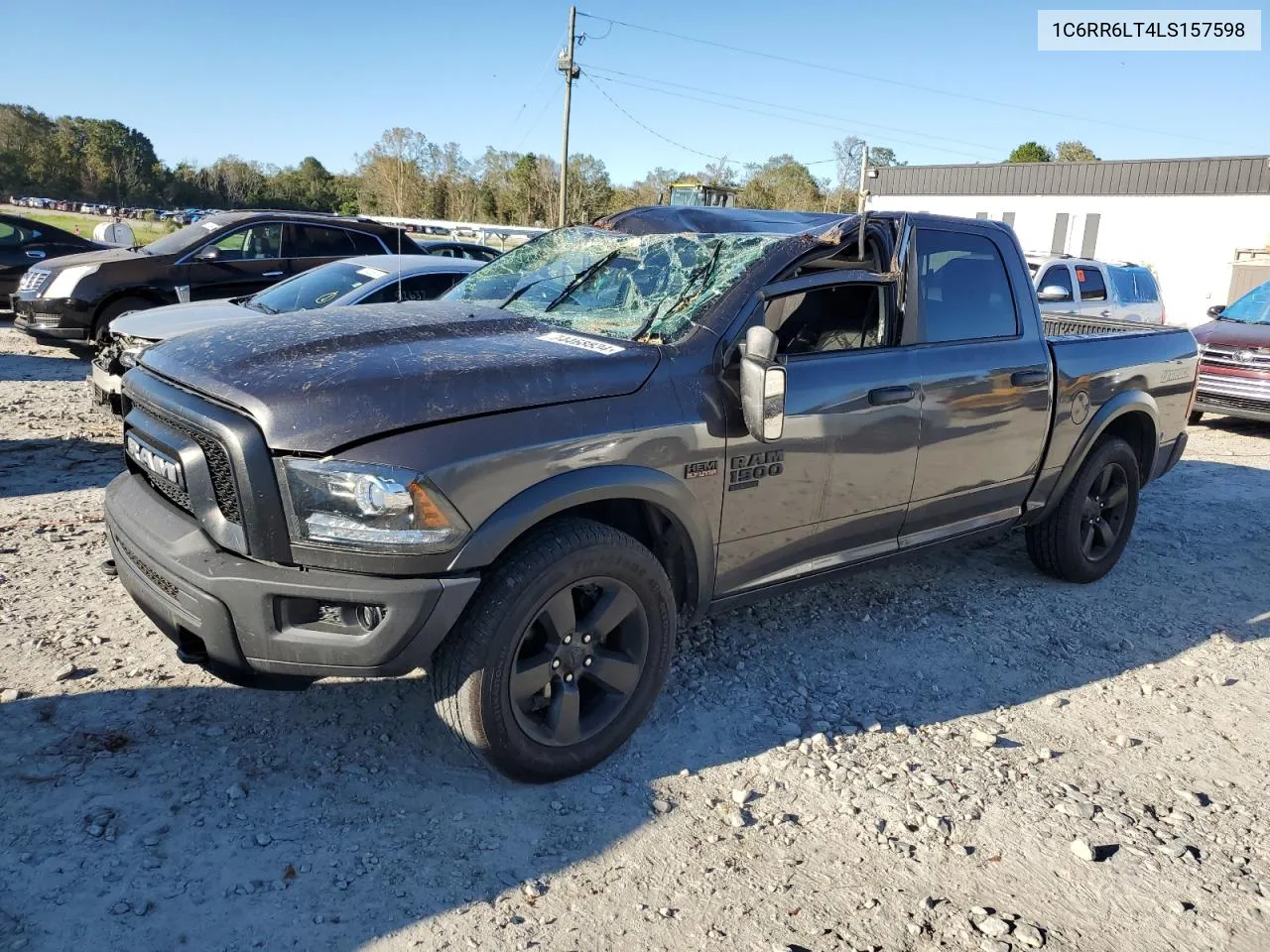 2020 Ram 1500 Classic Warlock VIN: 1C6RR6LT4LS157598 Lot: 74468834