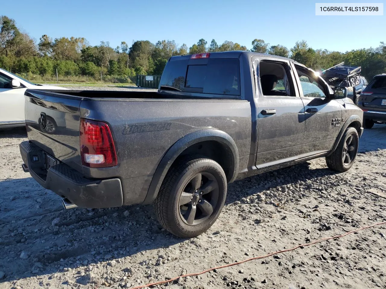 2020 Ram 1500 Classic Warlock VIN: 1C6RR6LT4LS157598 Lot: 74468834