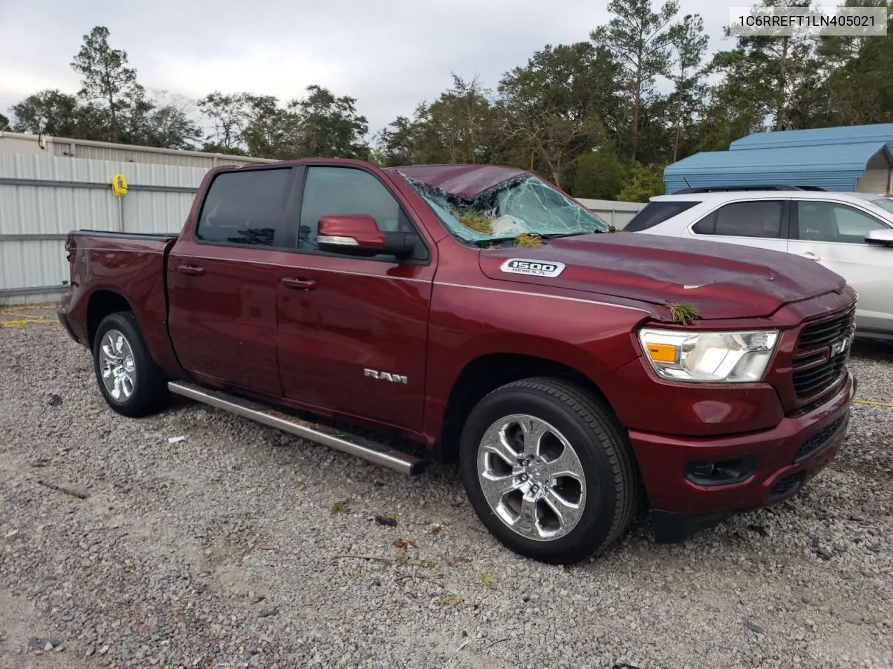 2020 Ram 1500 Big Horn/Lone Star VIN: 1C6RREFT1LN405021 Lot: 74566624