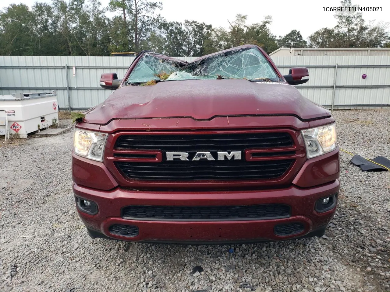 2020 Ram 1500 Big Horn/Lone Star VIN: 1C6RREFT1LN405021 Lot: 74566624