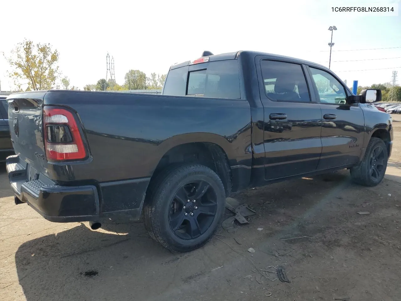 2020 Ram 1500 Big Horn/Lone Star VIN: 1C6RRFFG8LN268314 Lot: 74687904