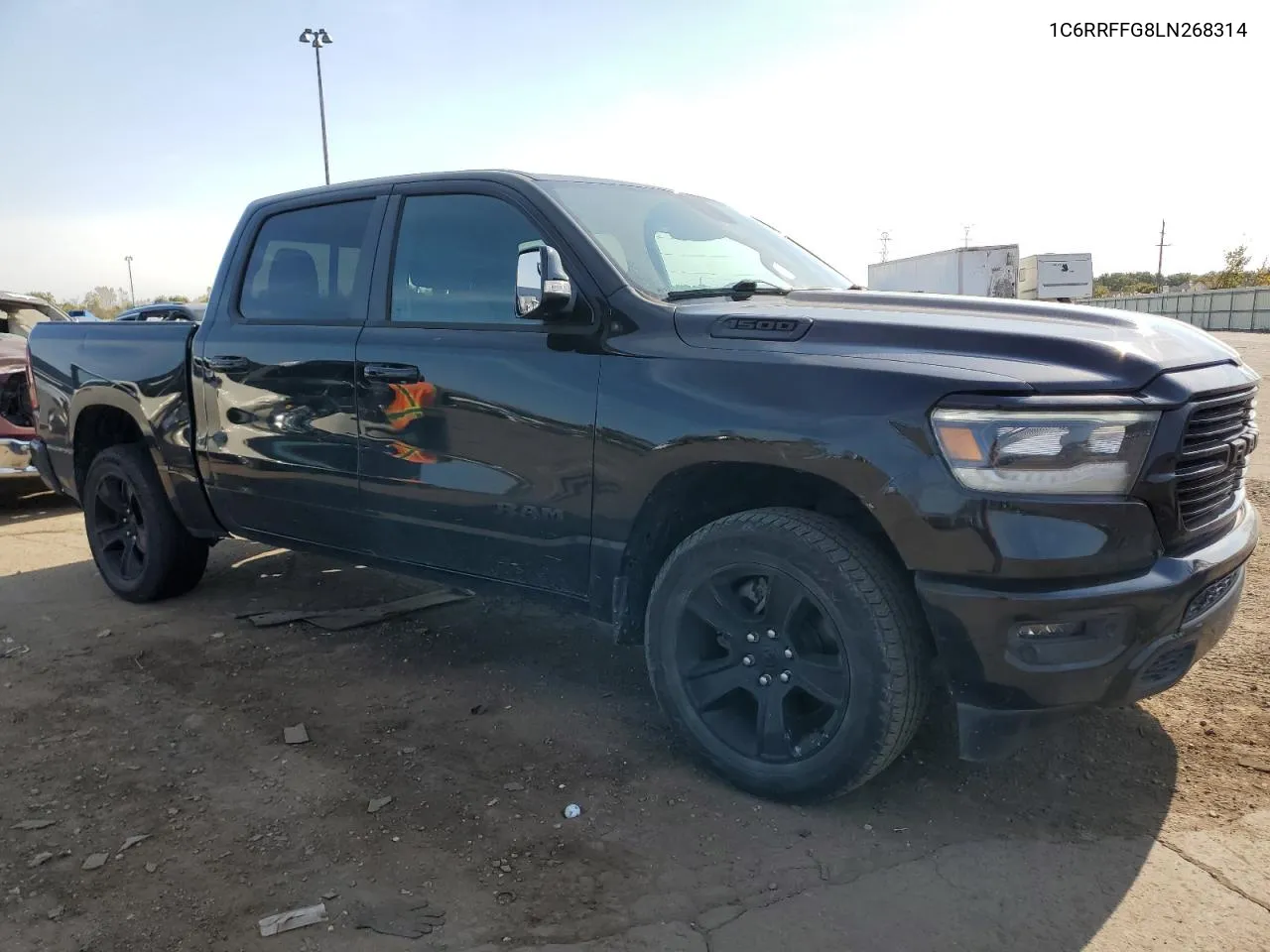 2020 Ram 1500 Big Horn/Lone Star VIN: 1C6RRFFG8LN268314 Lot: 74687904