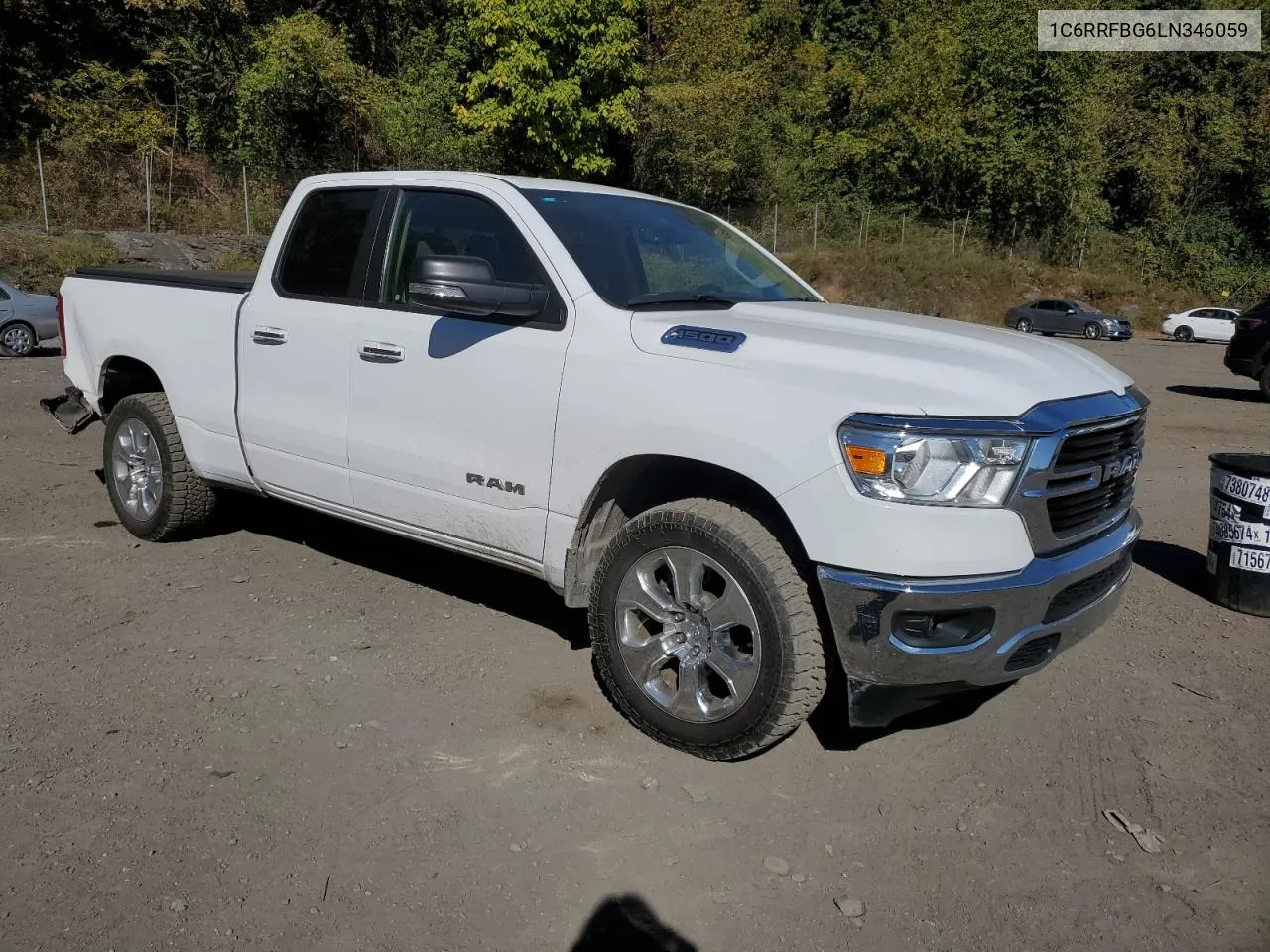 2020 Ram 1500 Big Horn/Lone Star VIN: 1C6RRFBG6LN346059 Lot: 74730194