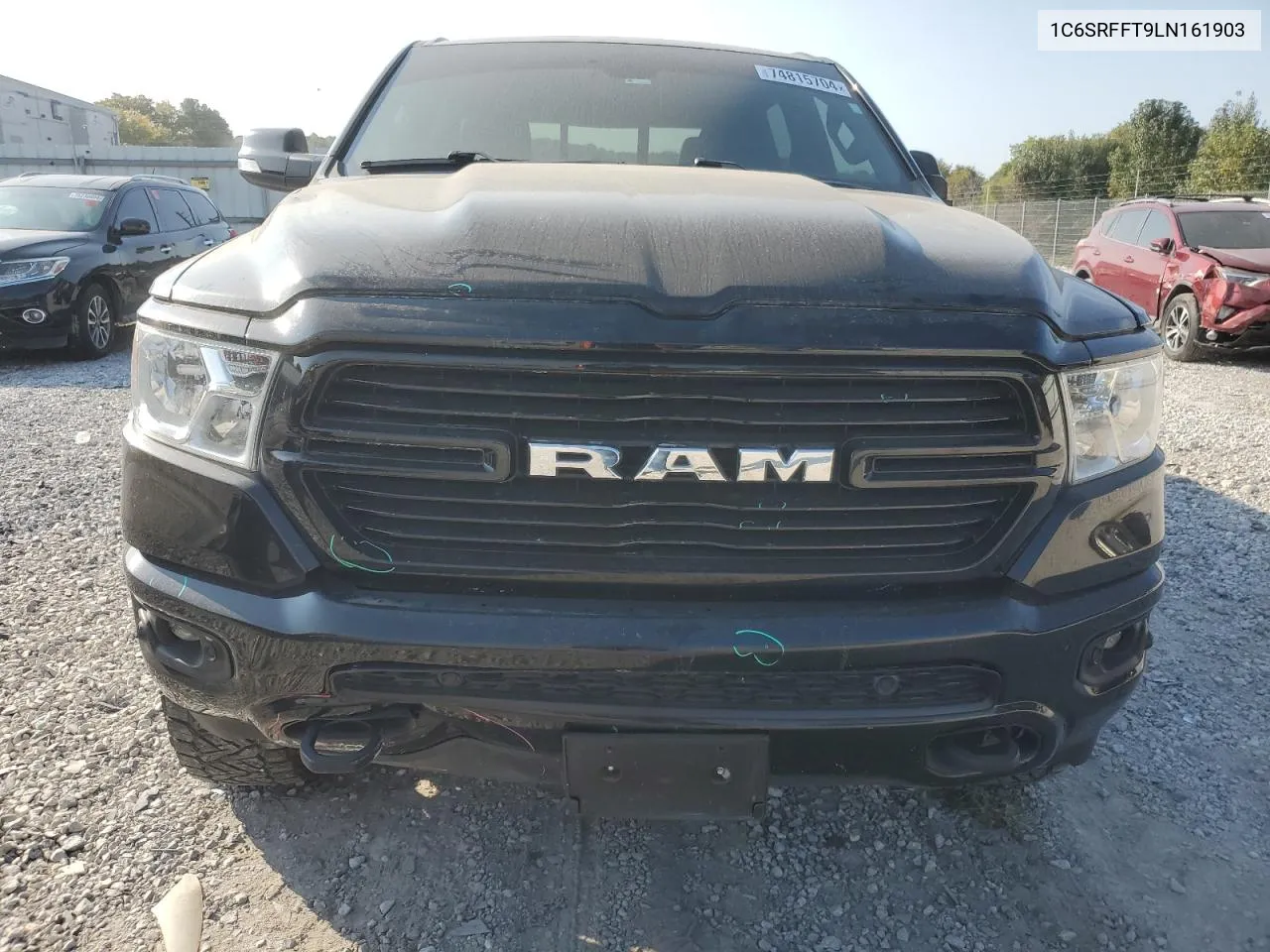 2020 Ram 1500 Big Horn/Lone Star VIN: 1C6SRFFT9LN161903 Lot: 74815704