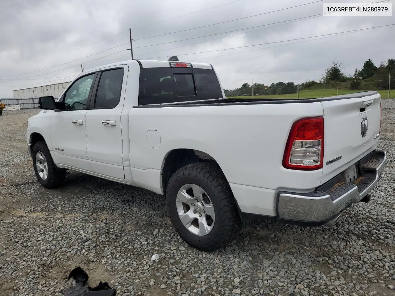 2020 Ram 1500 Big Horn/Lone Star VIN: 1C6SRFBT4LN280979 Lot: 74889054