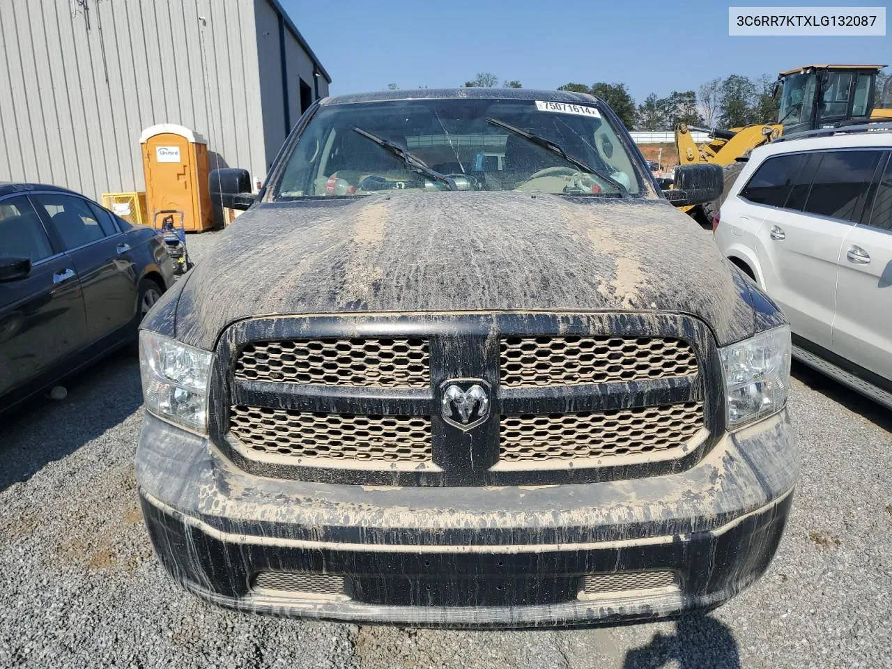 2020 Ram 1500 Classic Tradesman VIN: 3C6RR7KTXLG132087 Lot: 75071614