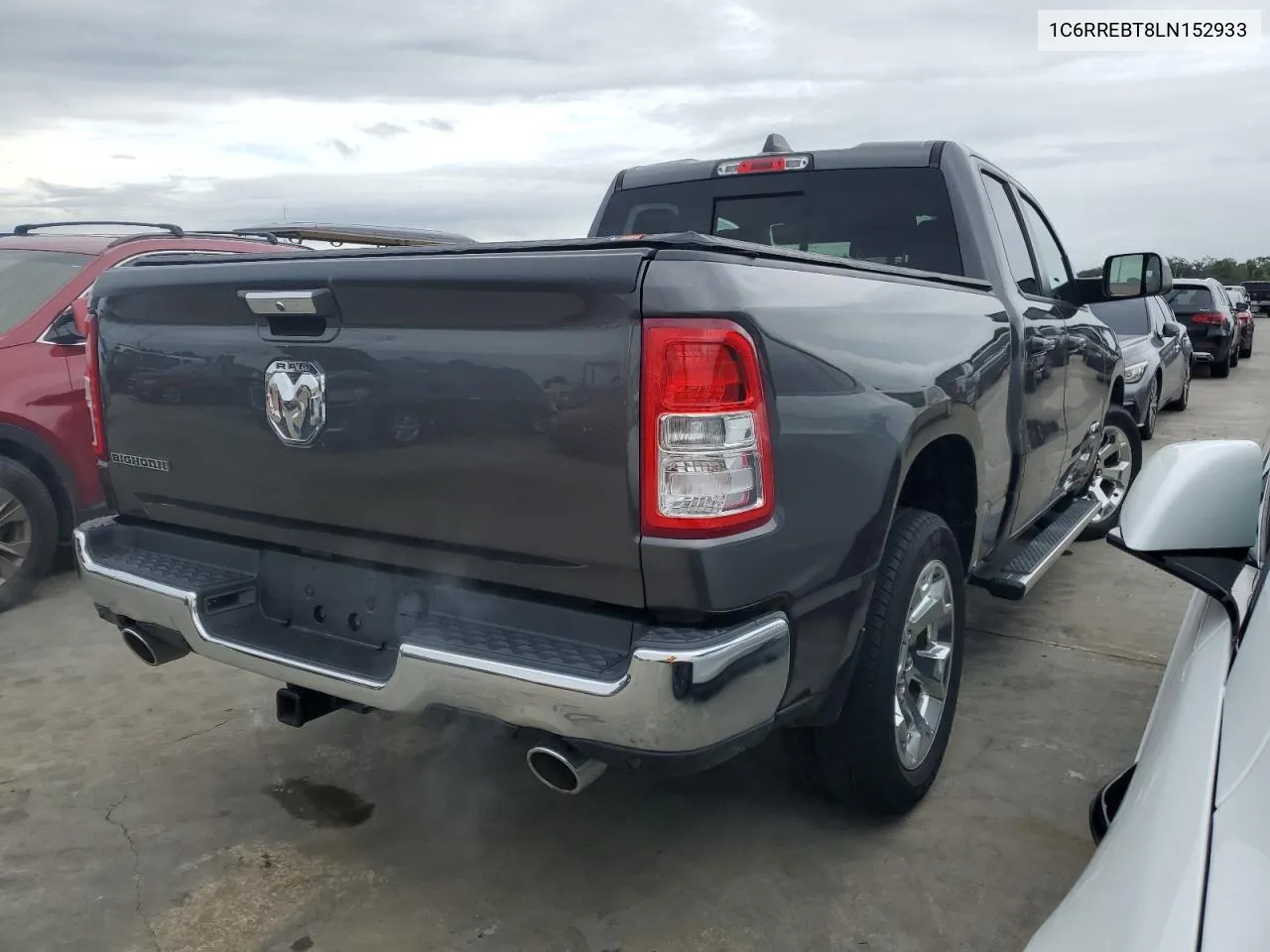 2020 Ram 1500 Big Horn/Lone Star VIN: 1C6RREBT8LN152933 Lot: 75084514