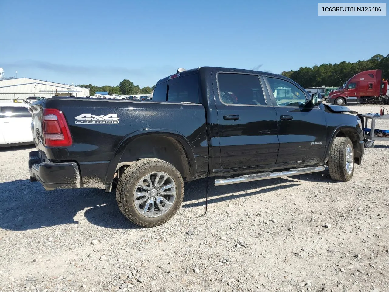 2020 Ram 1500 Laramie VIN: 1C6SRFJT8LN325486 Lot: 75132884