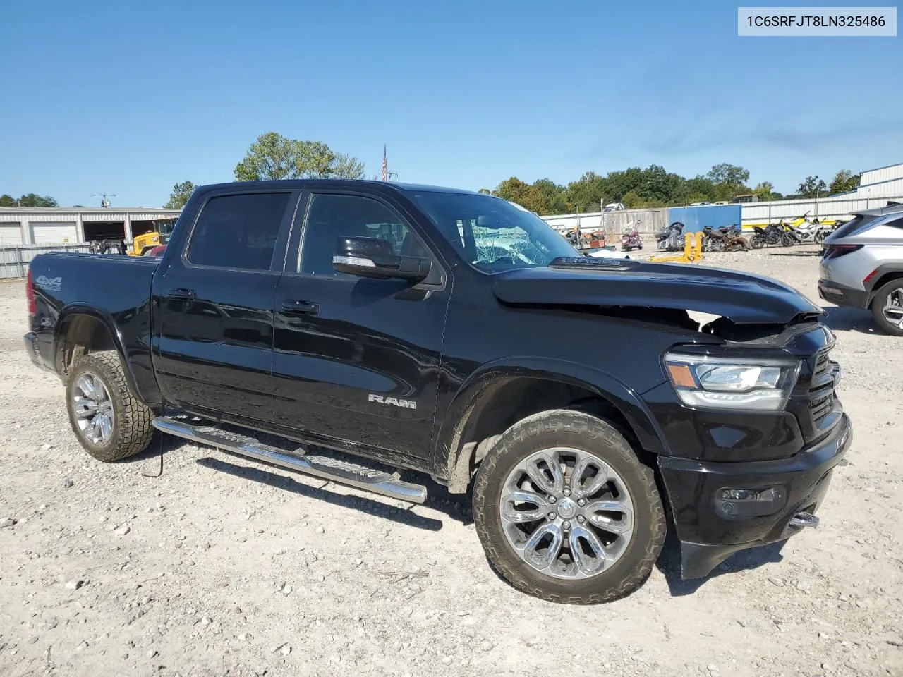 2020 Ram 1500 Laramie VIN: 1C6SRFJT8LN325486 Lot: 75132884