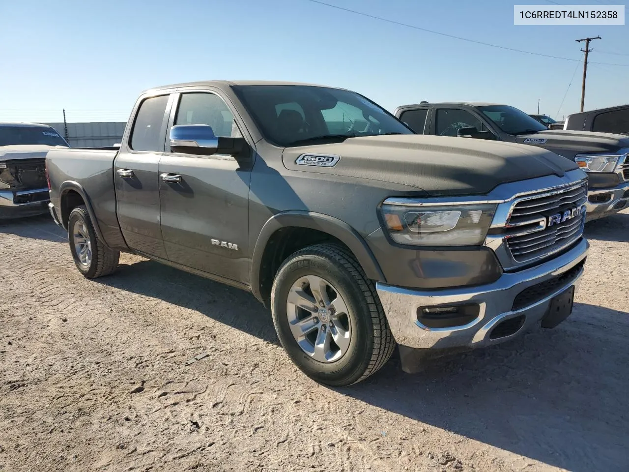 2020 Ram 1500 Laramie VIN: 1C6RREDT4LN152358 Lot: 75170194