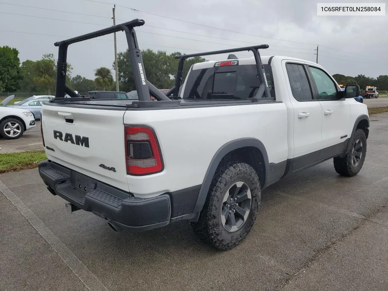 2020 Ram 1500 Rebel VIN: 1C6SRFET0LN258084 Lot: 75258254