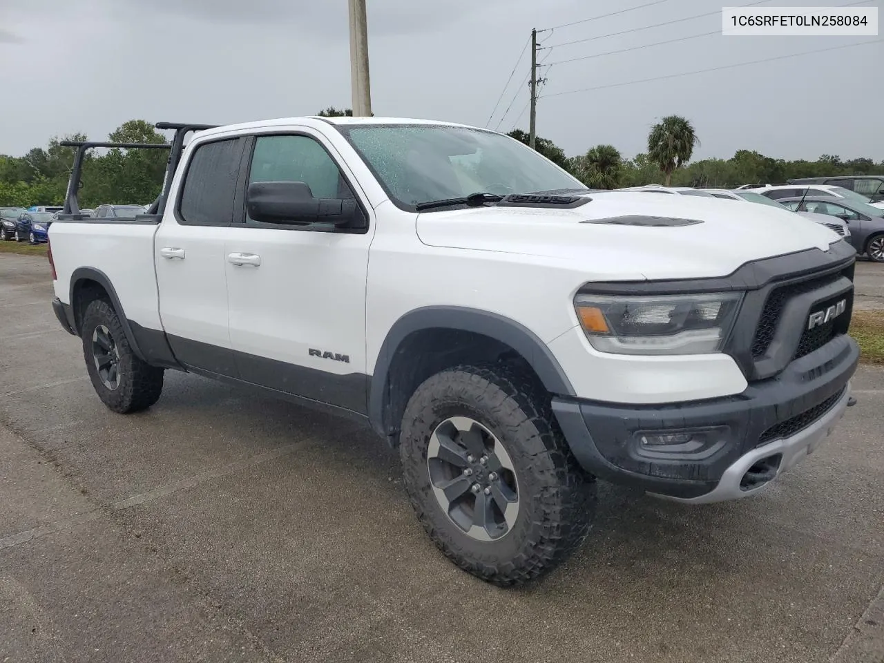 2020 Ram 1500 Rebel VIN: 1C6SRFET0LN258084 Lot: 75258254