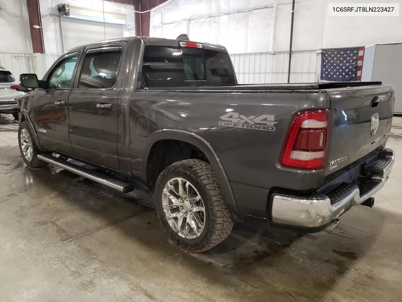 2020 Ram 1500 Laramie VIN: 1C6SRFJT8LN223427 Lot: 75297294